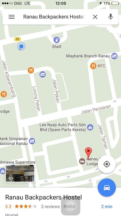 Ranau Backpackers Hostel Εξωτερικό φωτογραφία